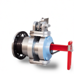 double block and bleed trunnion mounted ball valve