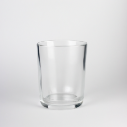 Single Layer Glass Cup