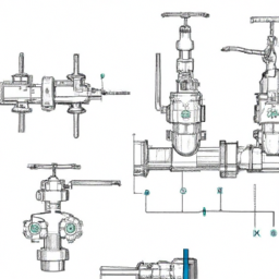 Hydraulic valve drawings