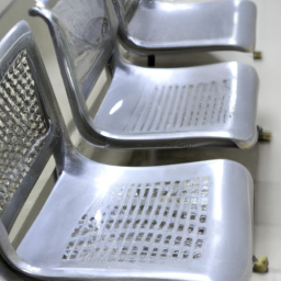 steel hospital waiting chair