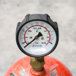 measurement of gas cylinder