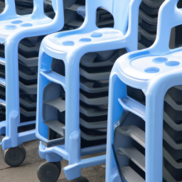 Plastic Chairs with Wheels