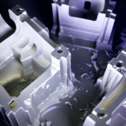 Precision investment casting for semiconductor manufacturing components