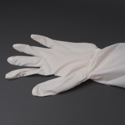 White Cleanroom Nitrile Gloves