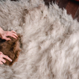 how to clean fur carpet