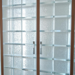 glass cabinet door coverings