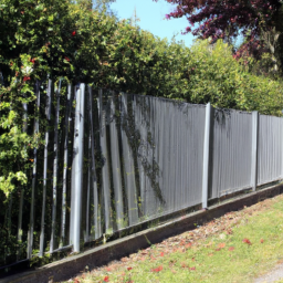 Customized business galvanized garden fence