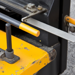 forklift fork positioner