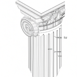 column cladding detail drawing