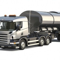 diesel fuel dump truck