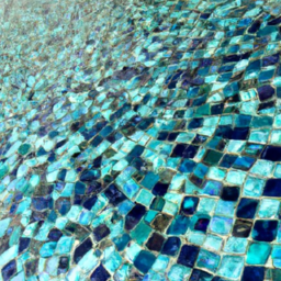 Glass Pool Mosaics