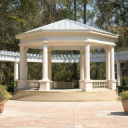 outdoor marble gazebo