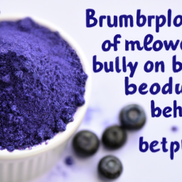 benefits of blueberry powder