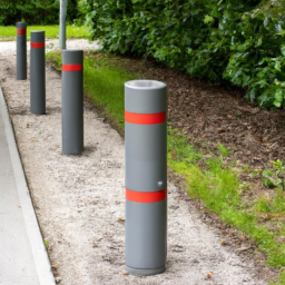 automatic rising bollards anti crashed