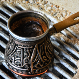 turkish coffee warmer