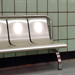 subway waiting chair