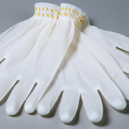 White Cleanroom Nitrile Gloves class 1000