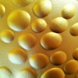 Gold Bead Blasted Stainless Steel Sheet