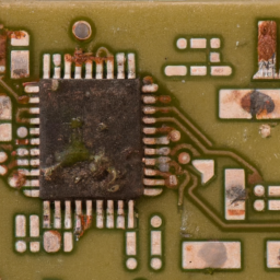 Clean Corrosion off Circuit Board