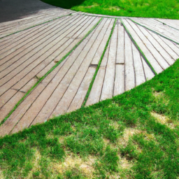 gazebo flooring for grass