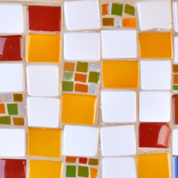 Handcrafted Fambe Ceramic Mosaic Tile