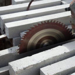 stone cutting saw