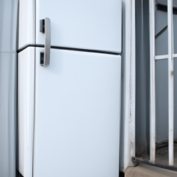 Outdoor Upright Refrigerator with Safety Lock