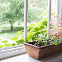 window sill planter tray