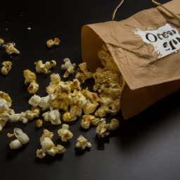 how to pop corn in a paper bag