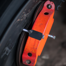 rotating tyre clamp custom