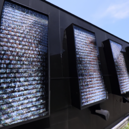 outdoor led video wall for mall