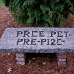 bench tombstone prices