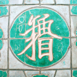 mosaic tiles in chinese