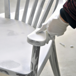 How to Clean White Resin Chairs