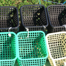 plastic hanging baskets