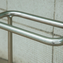 stainless steel grab bars