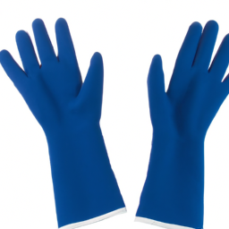 Long Cuff 12inch 10.5g Blue Nitrile Gloves with high quality