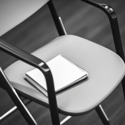 auditorium chair with writing pad