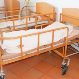 multifunctional wooden hospital beds elderly home