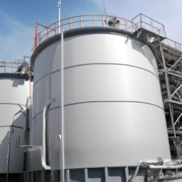 ISO horizontal container storage tank for cryogenic storage