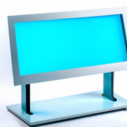 electric glass desk