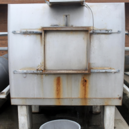 square stainless steel tank