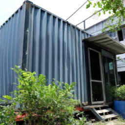 container house for backyard house