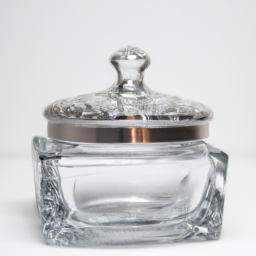 glass jar for cream