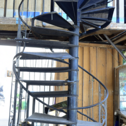 iron spiral staircase for sale