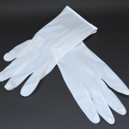 White Cleanroom Nitrile Gloves class 1000