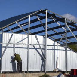 building a steel shed