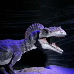 Animatronic Omeisaurus for exhibition