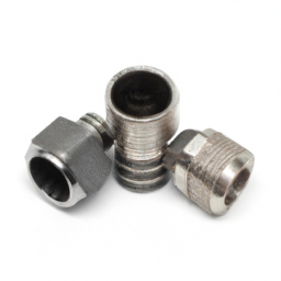 Threaded circular connector