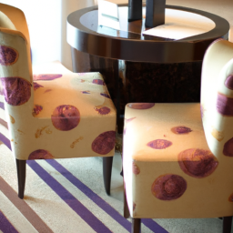 Custom luxury hotel chairs